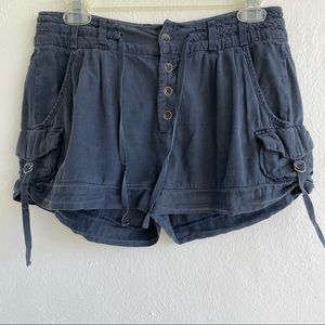Free People Navy Shorts, size 4